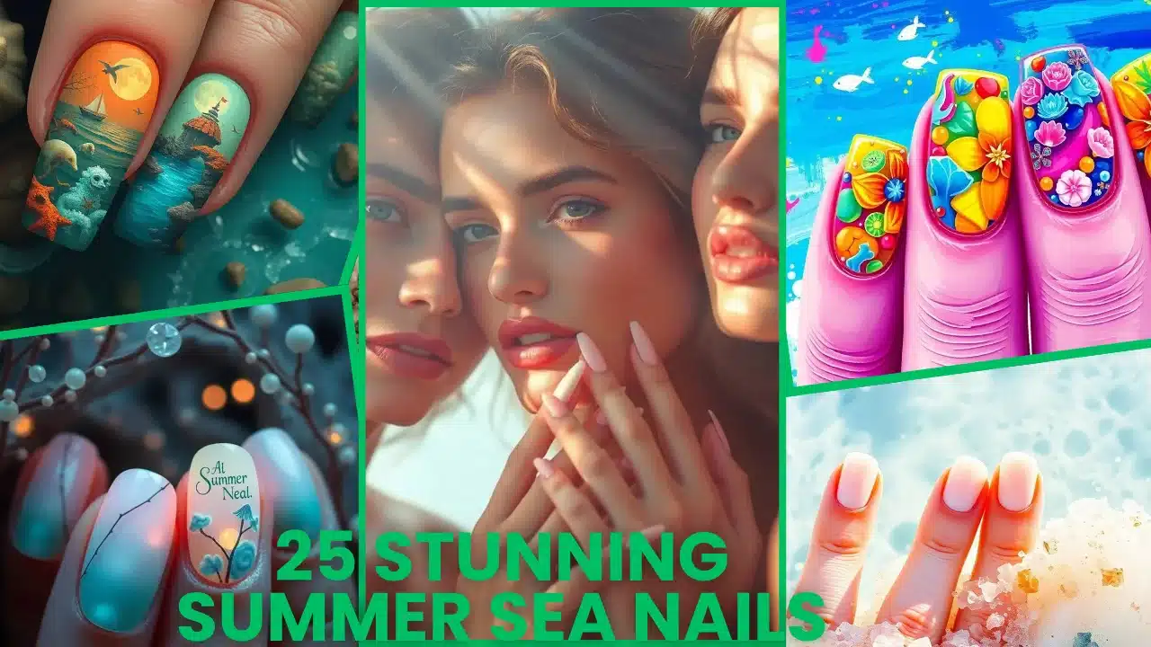 Summer Sea Nails