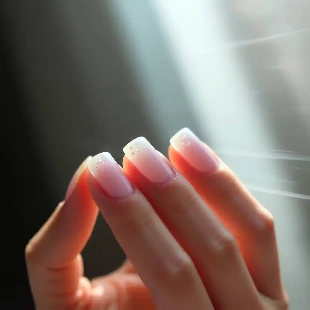Sunflower gel nails

