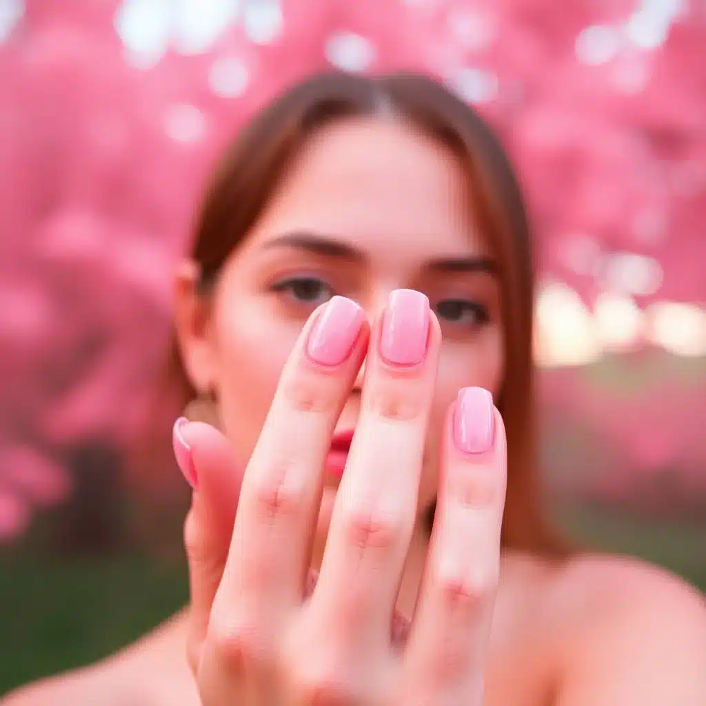 Pastel summer nails