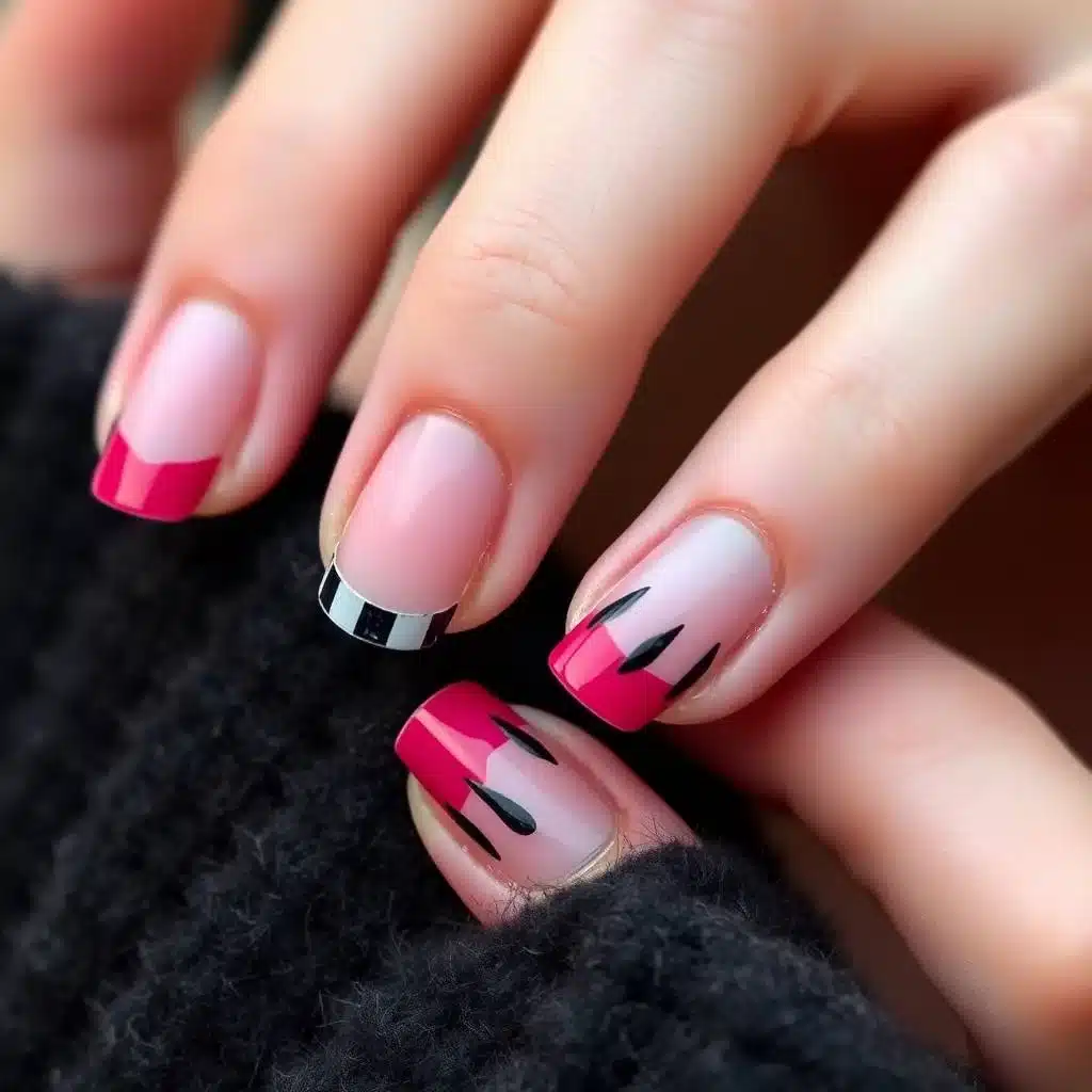 Short diamond nails