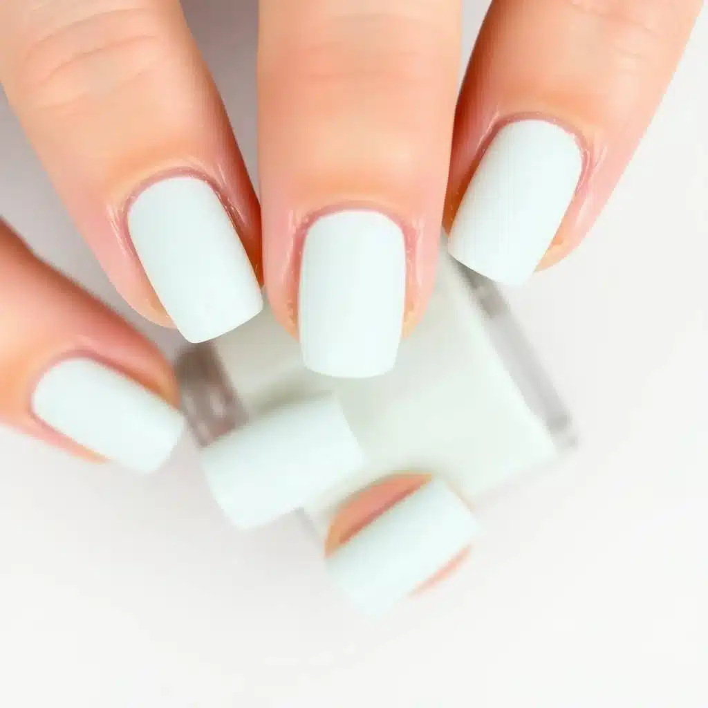Minimalist summer nails