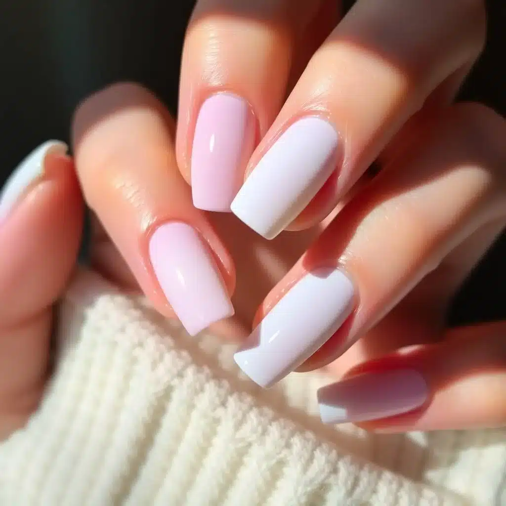 Minimalist summer nails