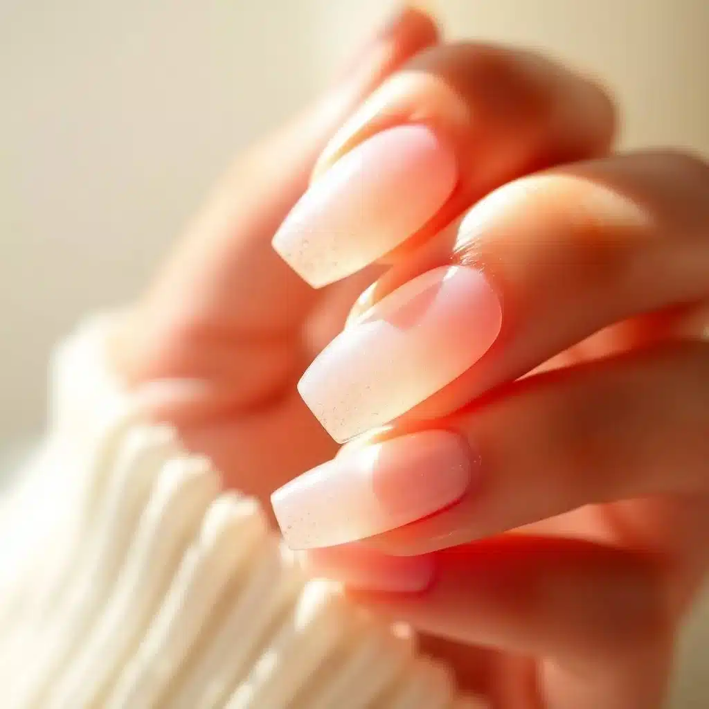 Seashell nail art


