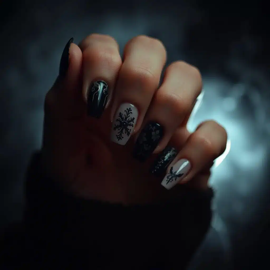 Velvet nails