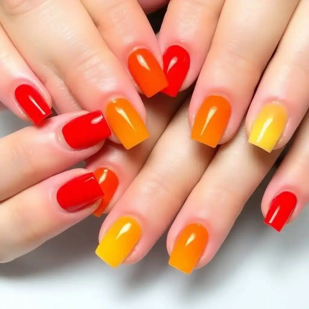Very short nails design