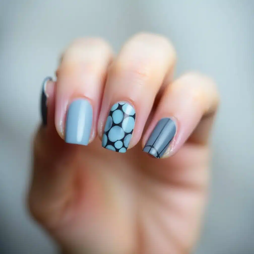 Elegant short nails look