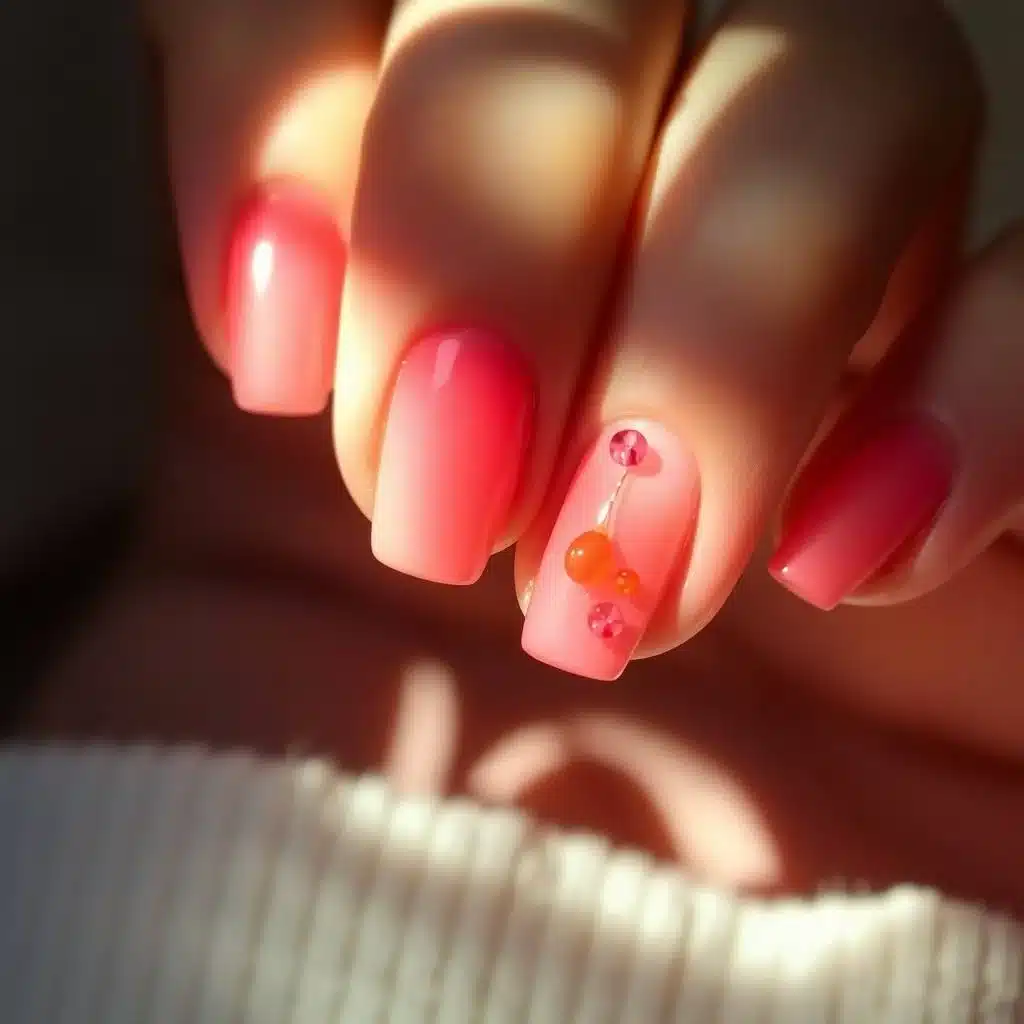 Nude short nail inspiration