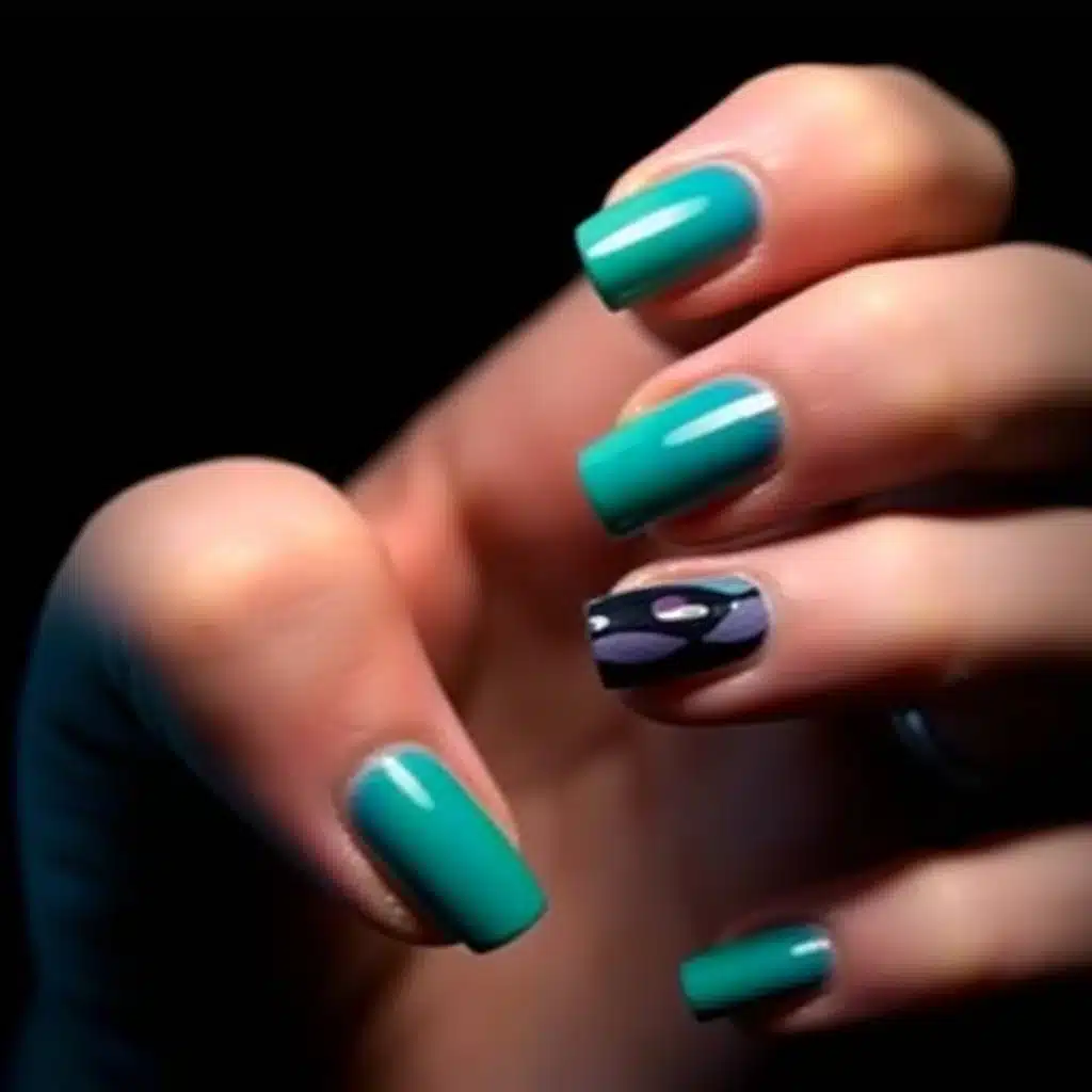 Trendy tiny nail styles
