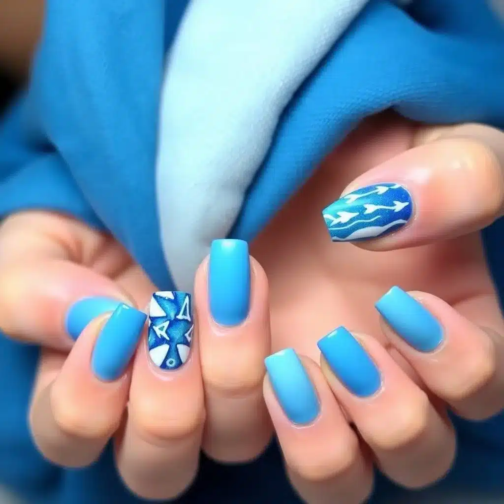 Blue Nail Designs