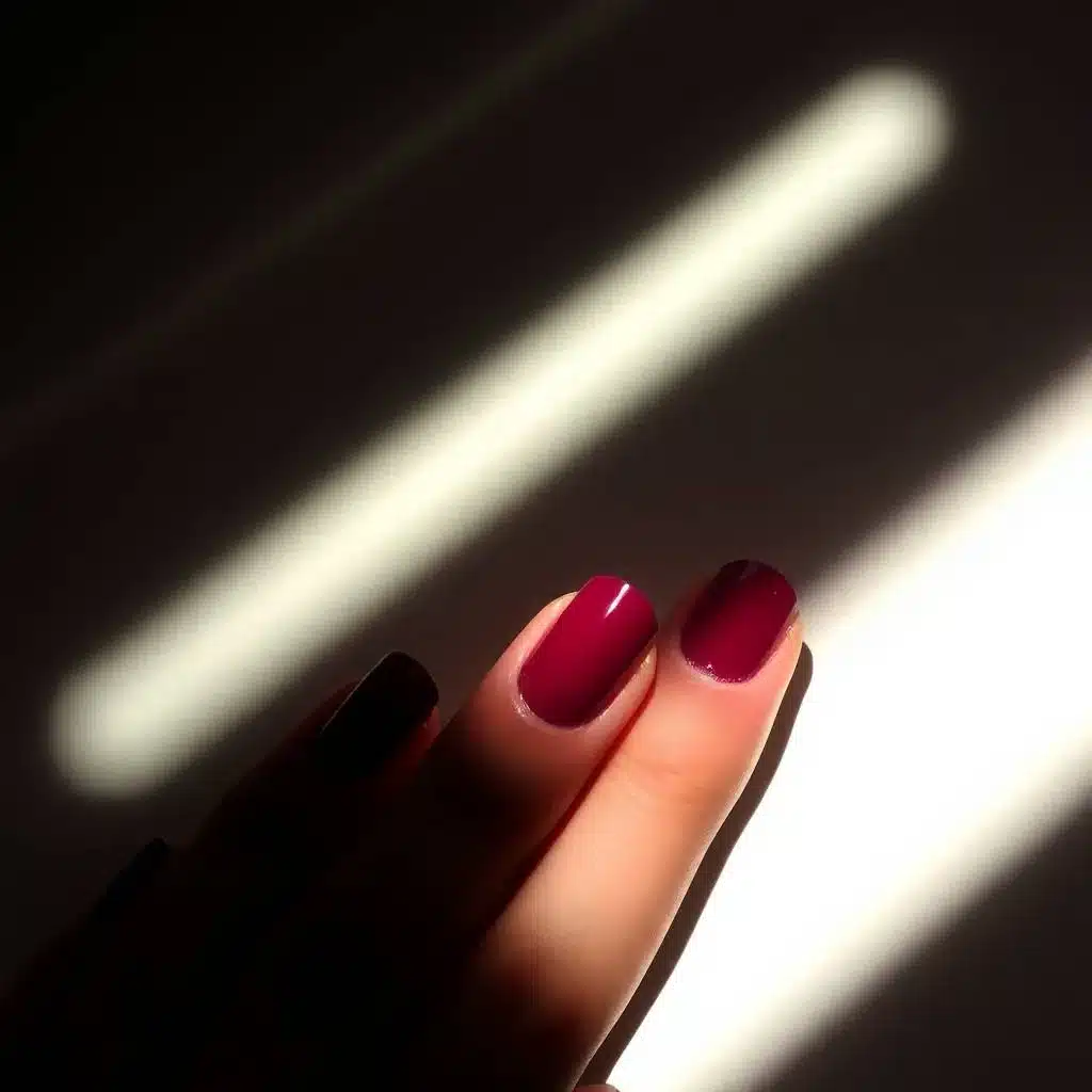 Glossy nails