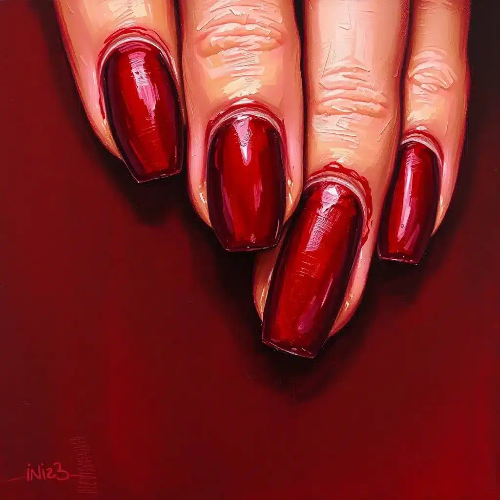 Stiletto nails