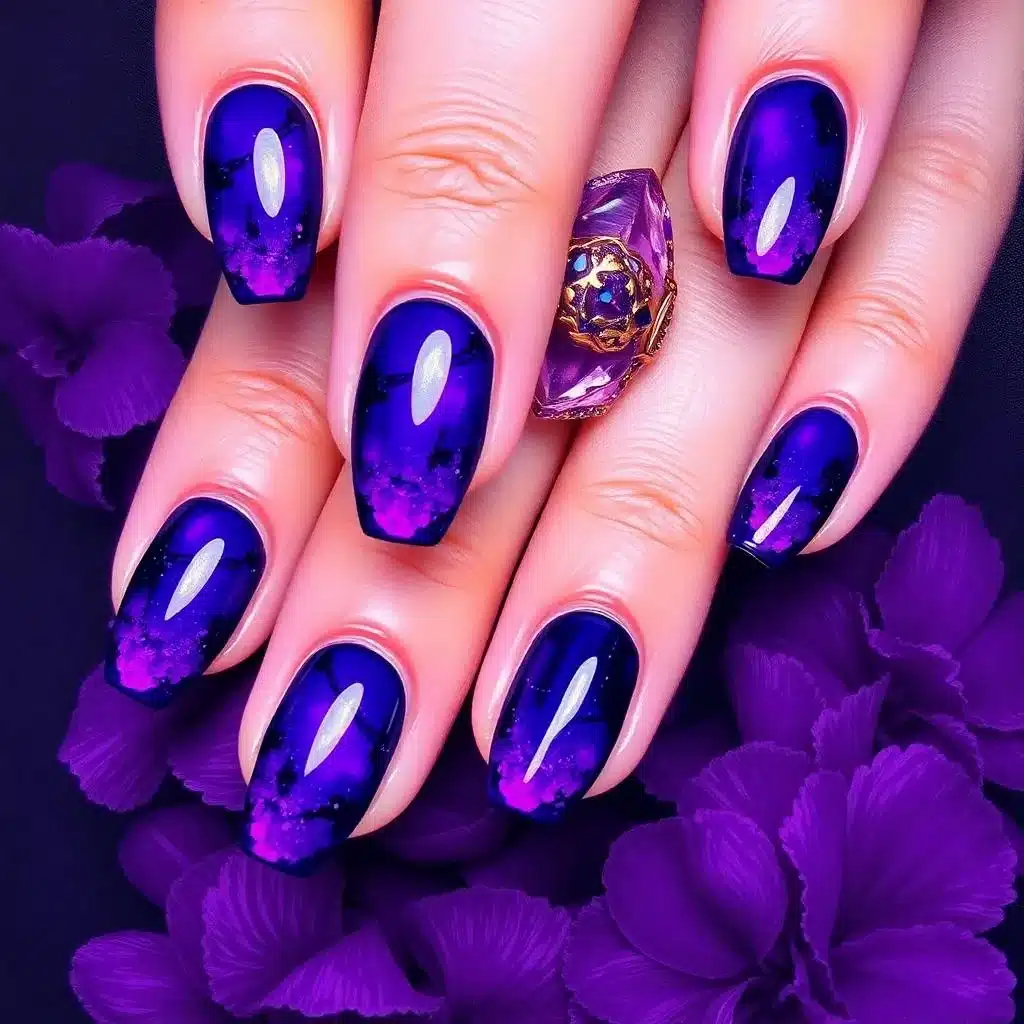 Gel nails for summer

