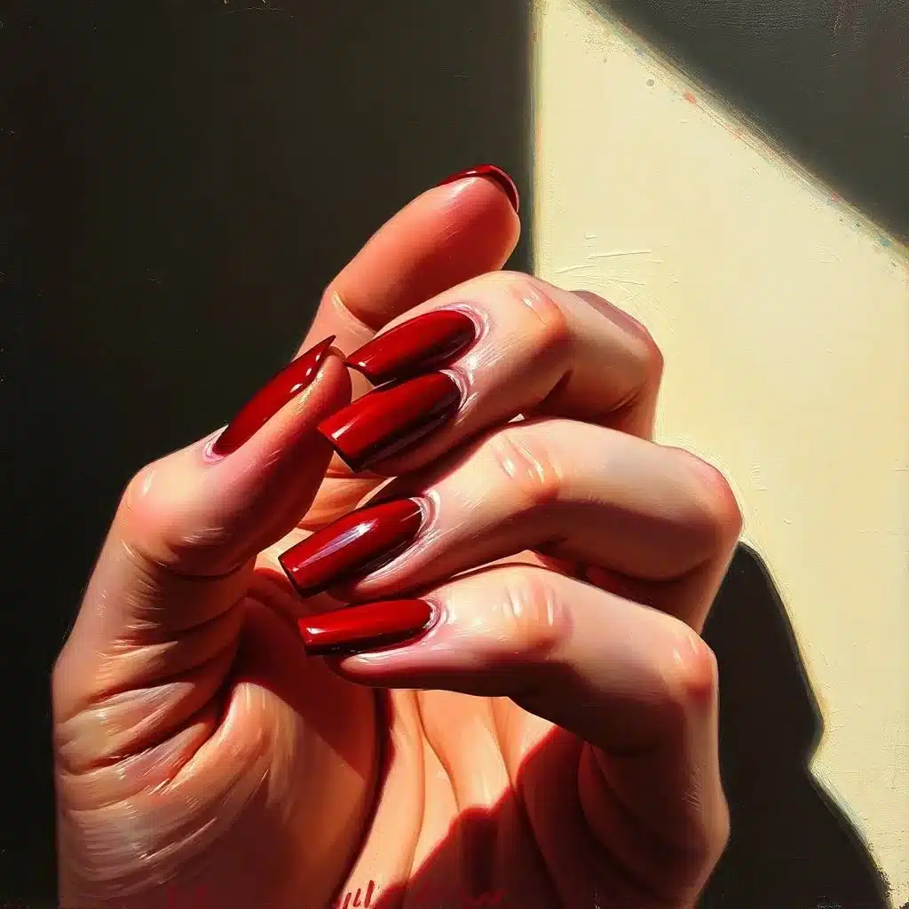 red nail design ideas