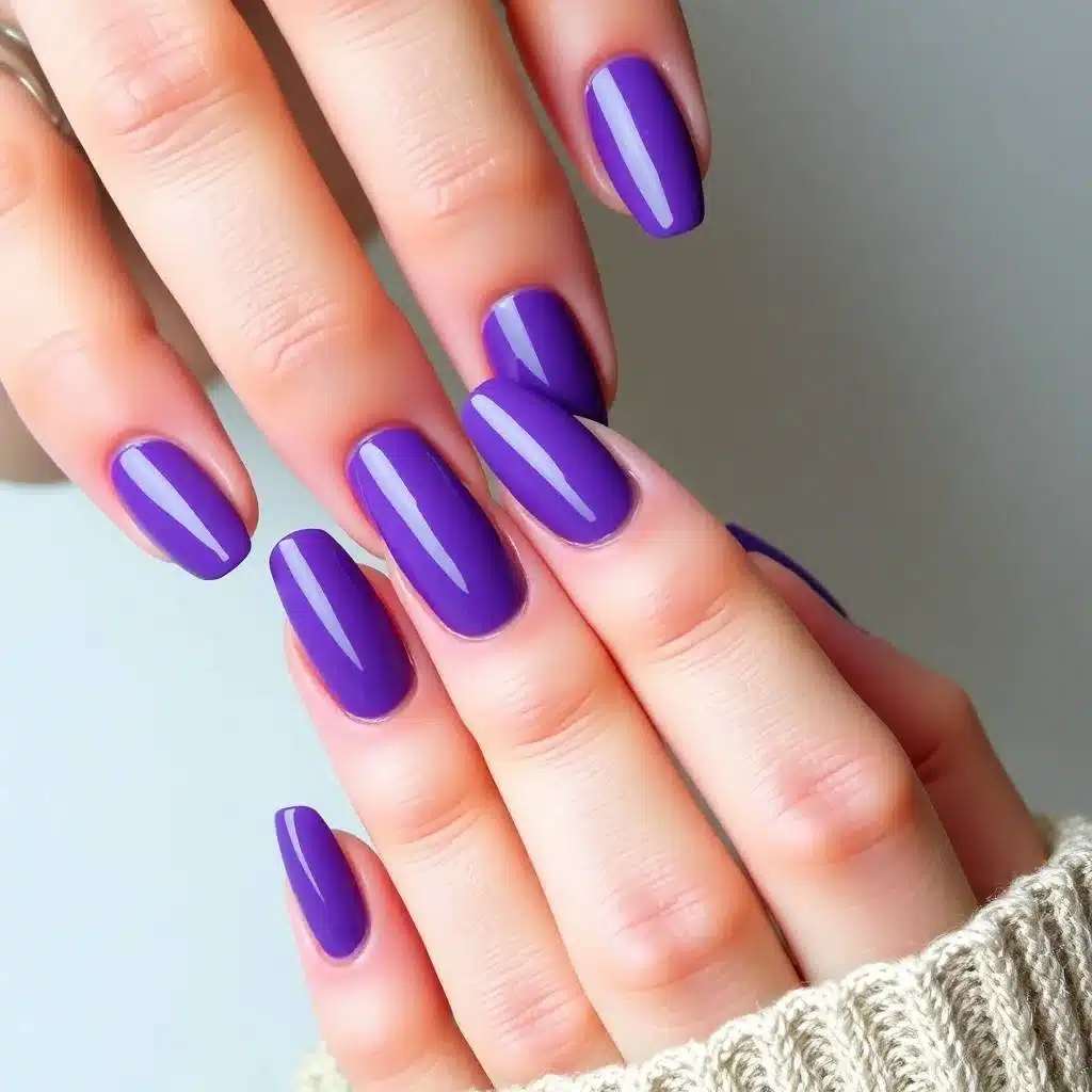 Elegant short nails

