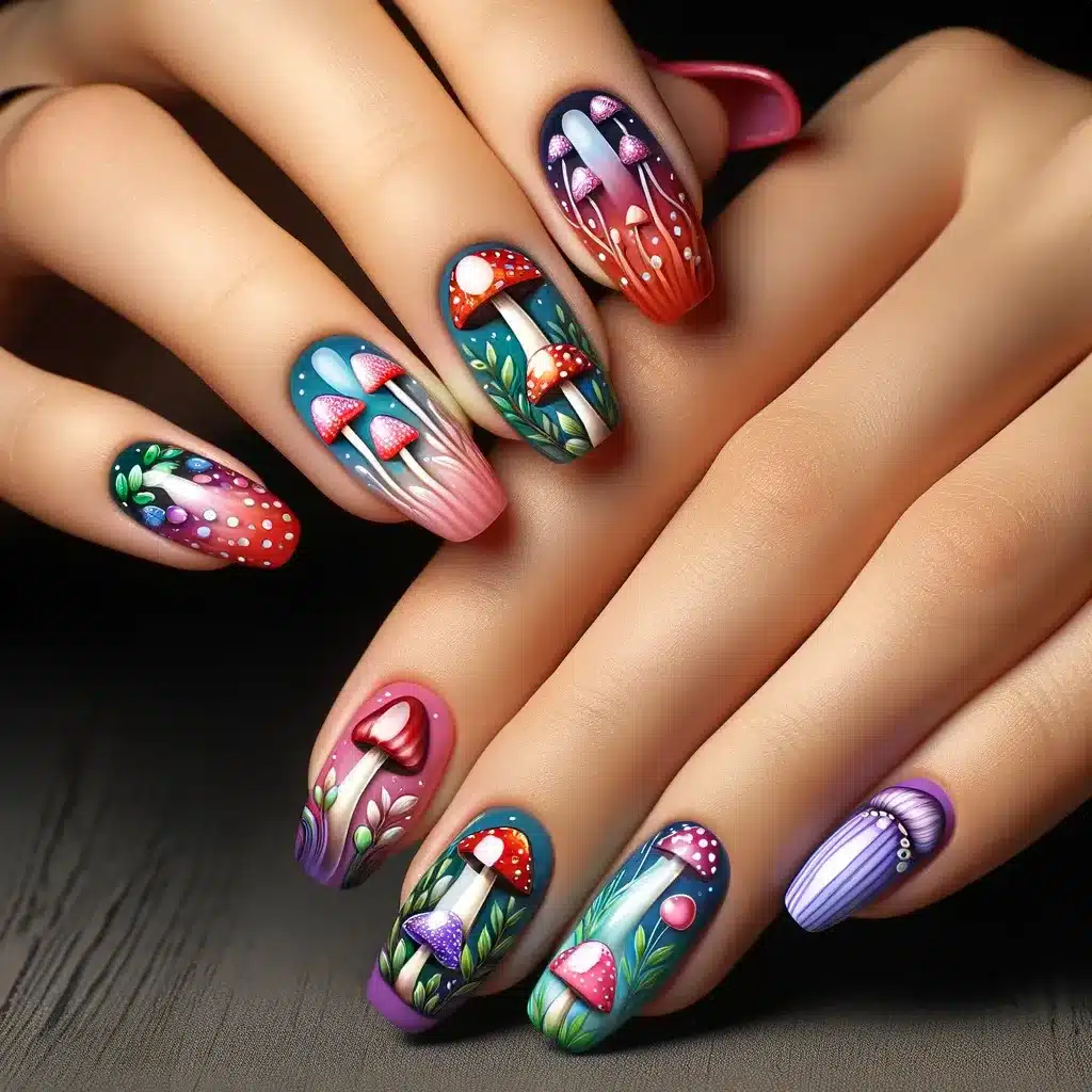garden fairy nails