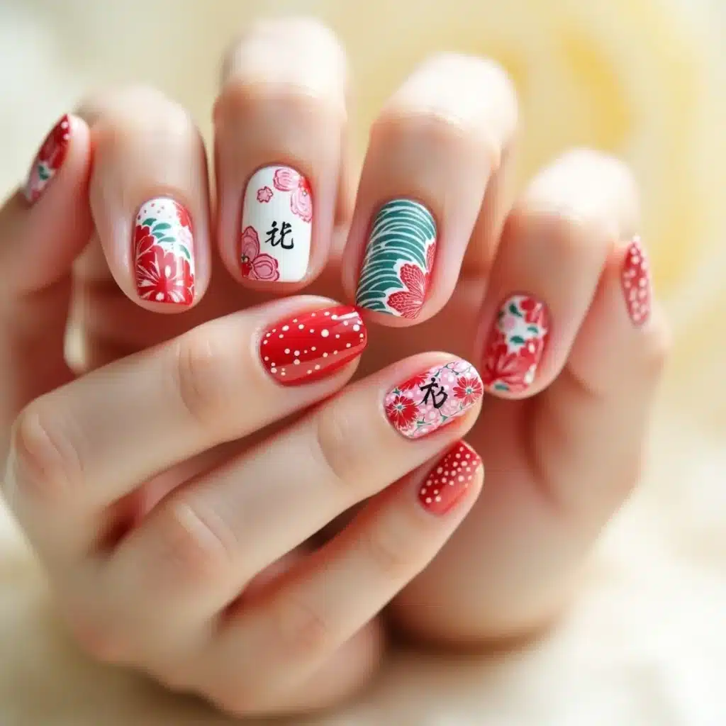 japanese nail art