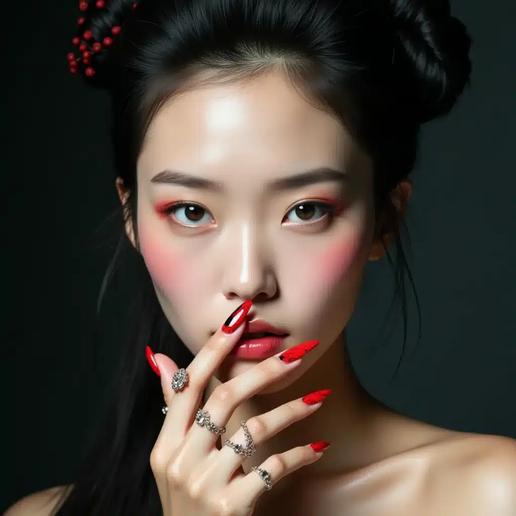 japanese nail design