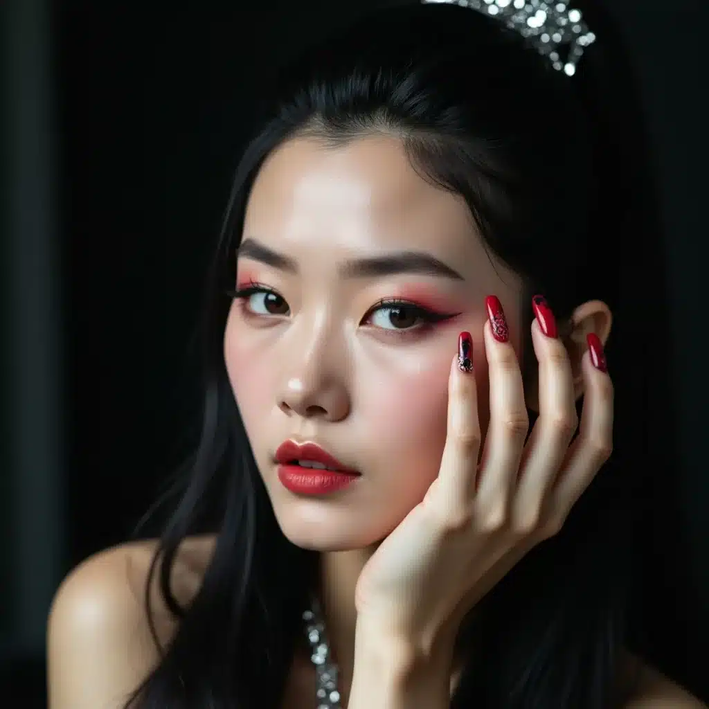 korean nail design