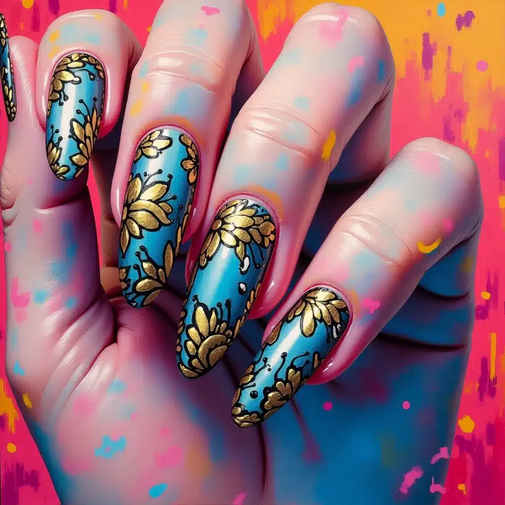 glam nails
