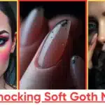 soft goth nails
