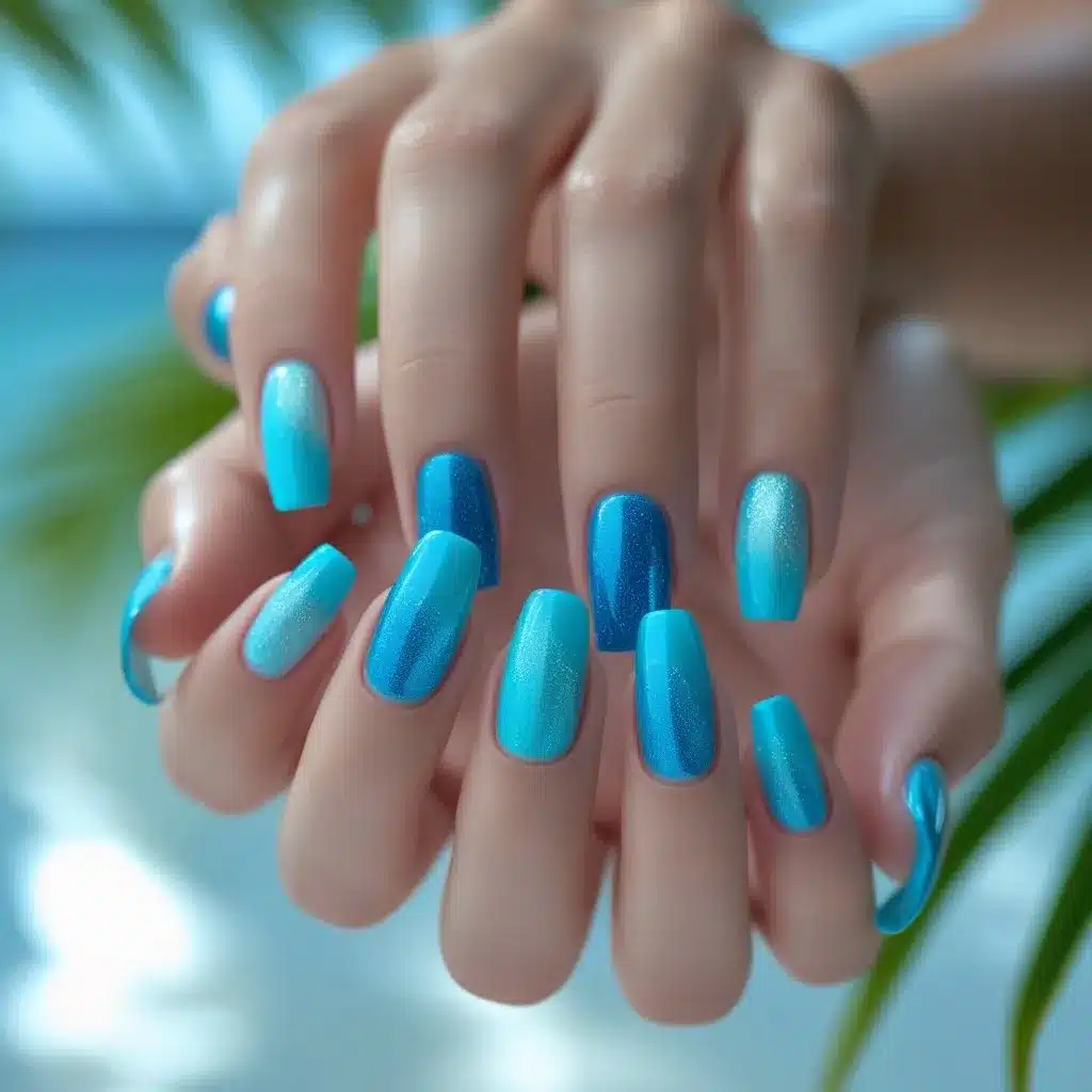 Mermaid nails