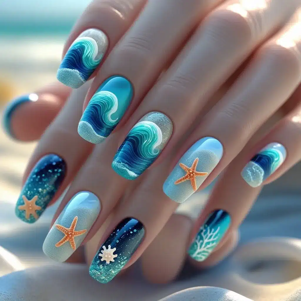 Underwater nails