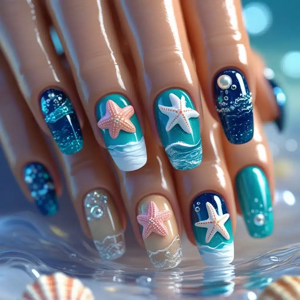 Starfish nails