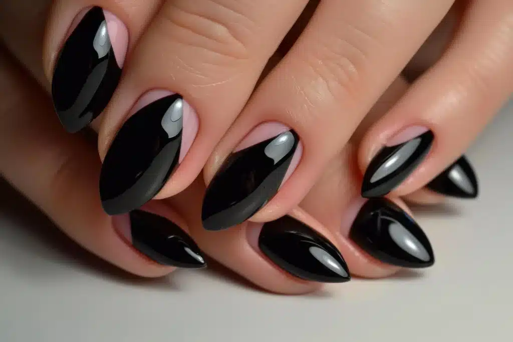 short almond nails