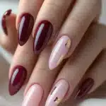 short acrylic nails