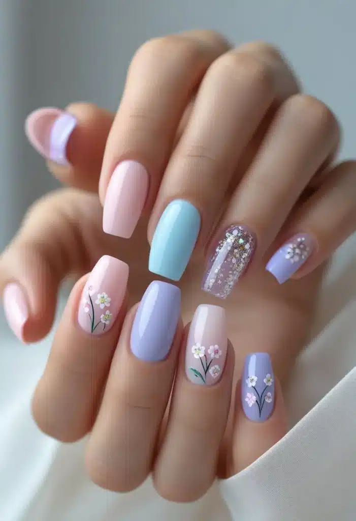 Short acrylic fill