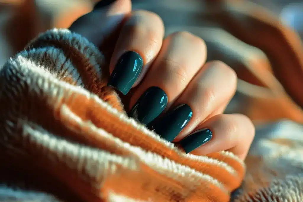 Simple French nails
