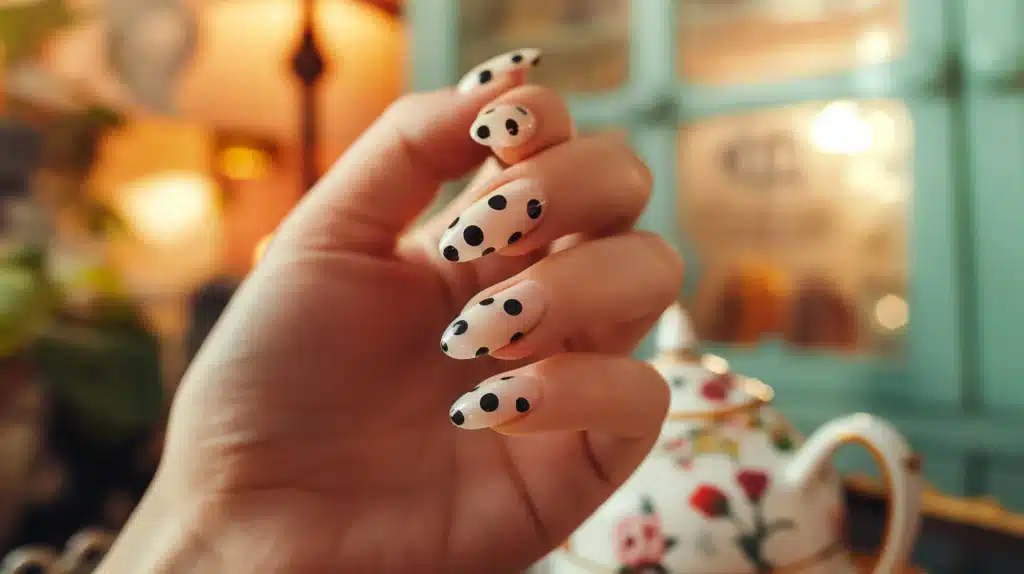White tip manicure