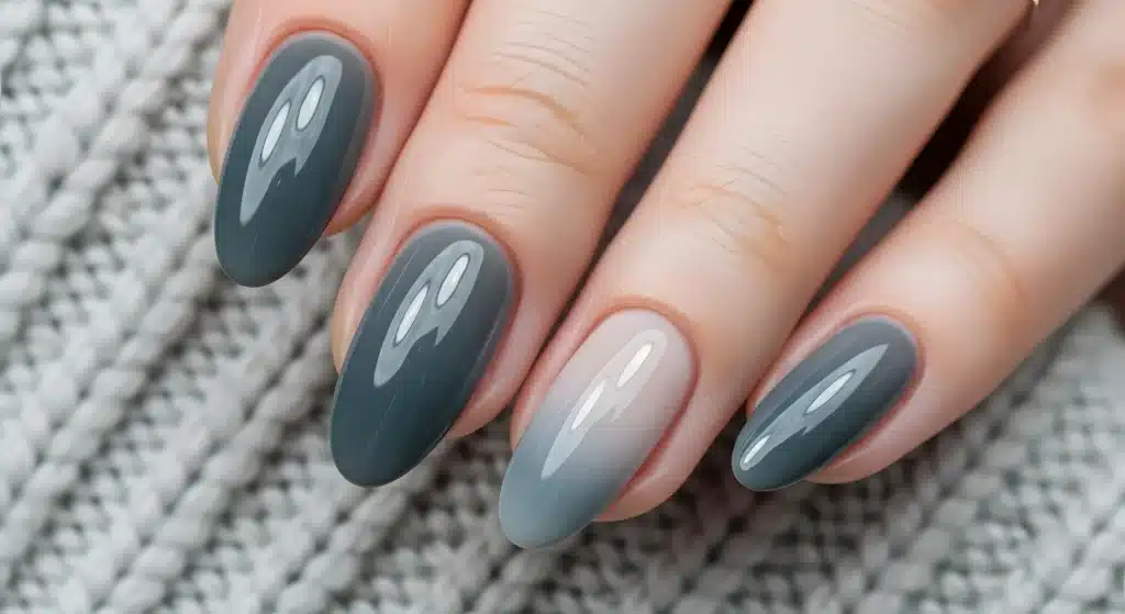 Elegant French manicure