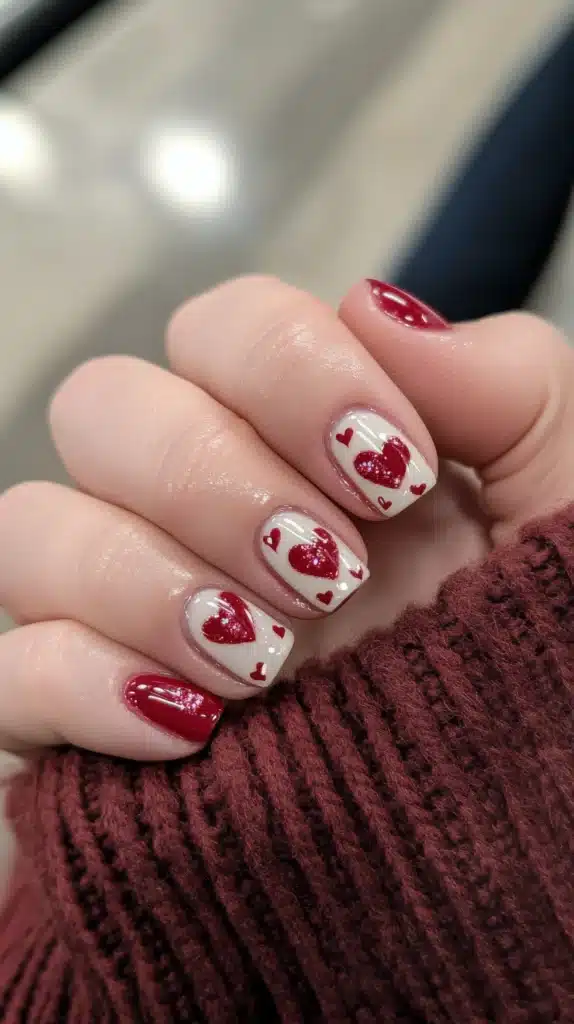 Sharp ombre nails
