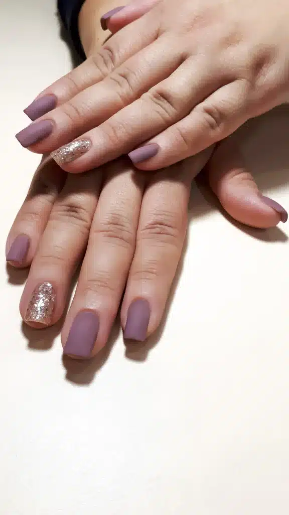 Galaxy ombre nails
