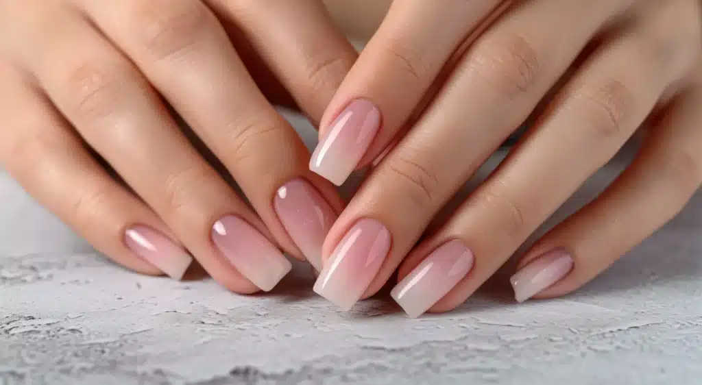French manicure for weddings