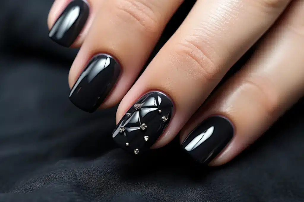 French manicure nail art