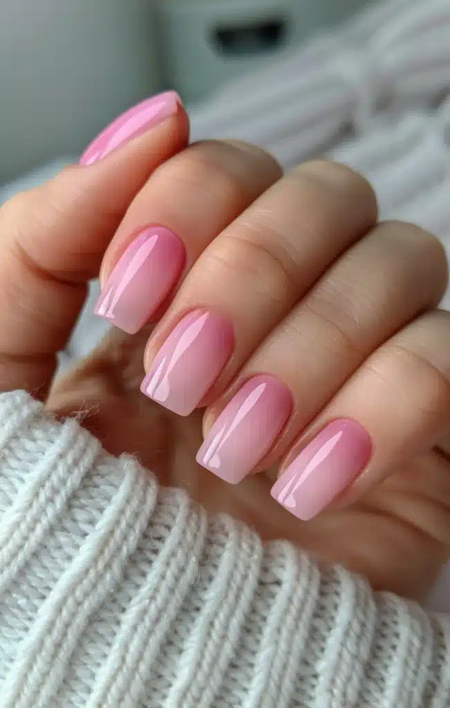 French pedicure

