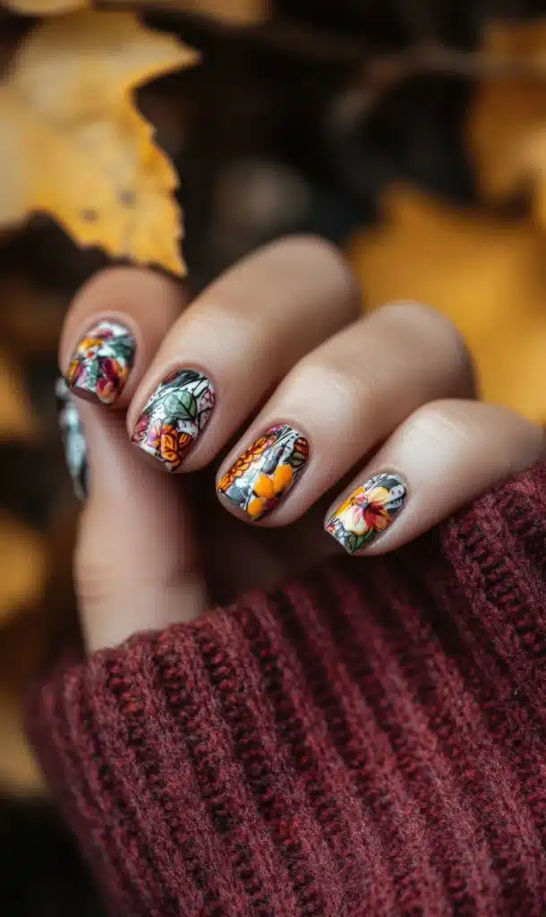 Minimalist almond nail art

