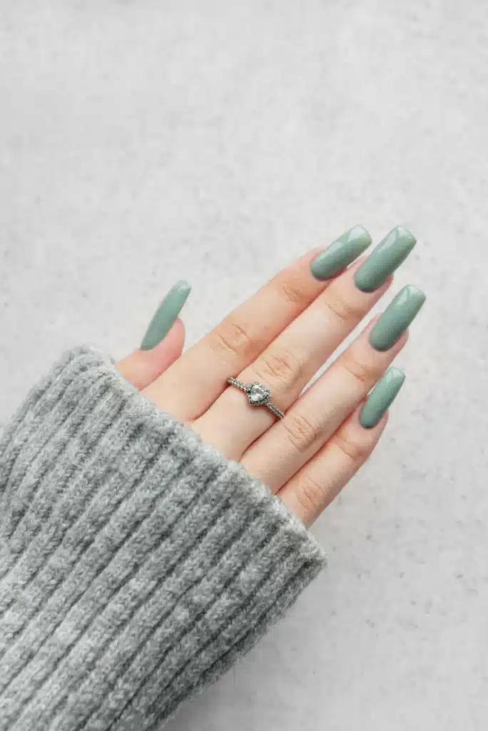 Bright ombre nails
