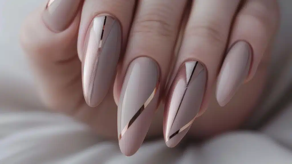 White acrylic coffin nails