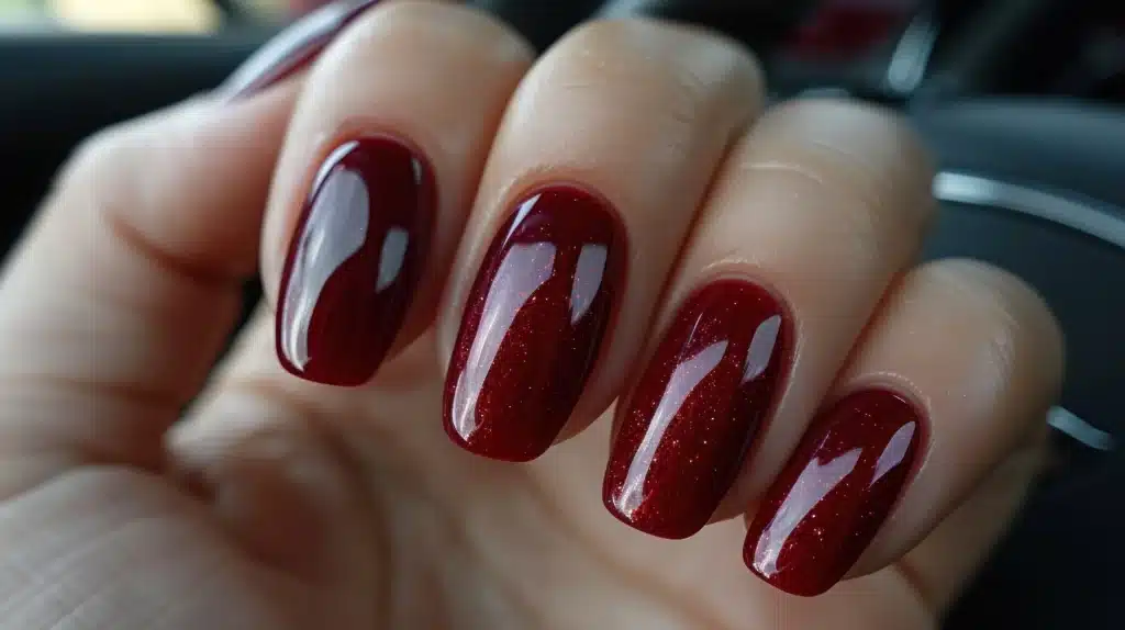 French tip nails
