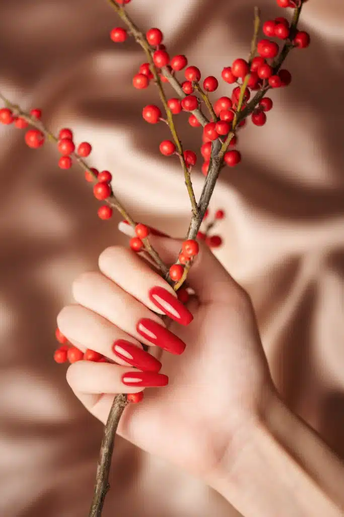 Brush ombre nails
